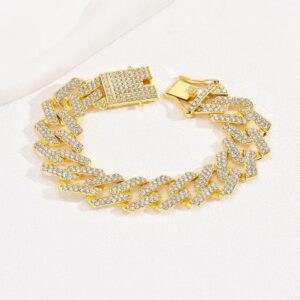 Iced Out Cuban Link Bracelet