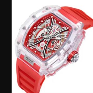 AOCASDIY Skeleton Automatic Watch