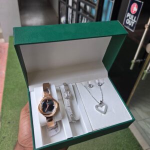Armani Watch, Heart Pendant Necklace