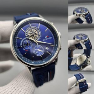 Tommy Hilfiger Watch – Blue Dial (Silver Case)