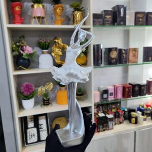 Silver Ballerina Figurine