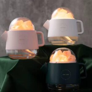 Teapot-Style Himalayan Salt Lamp Diffuser