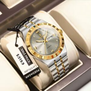 Poedagar Watch – Two-Tone Gold Edition