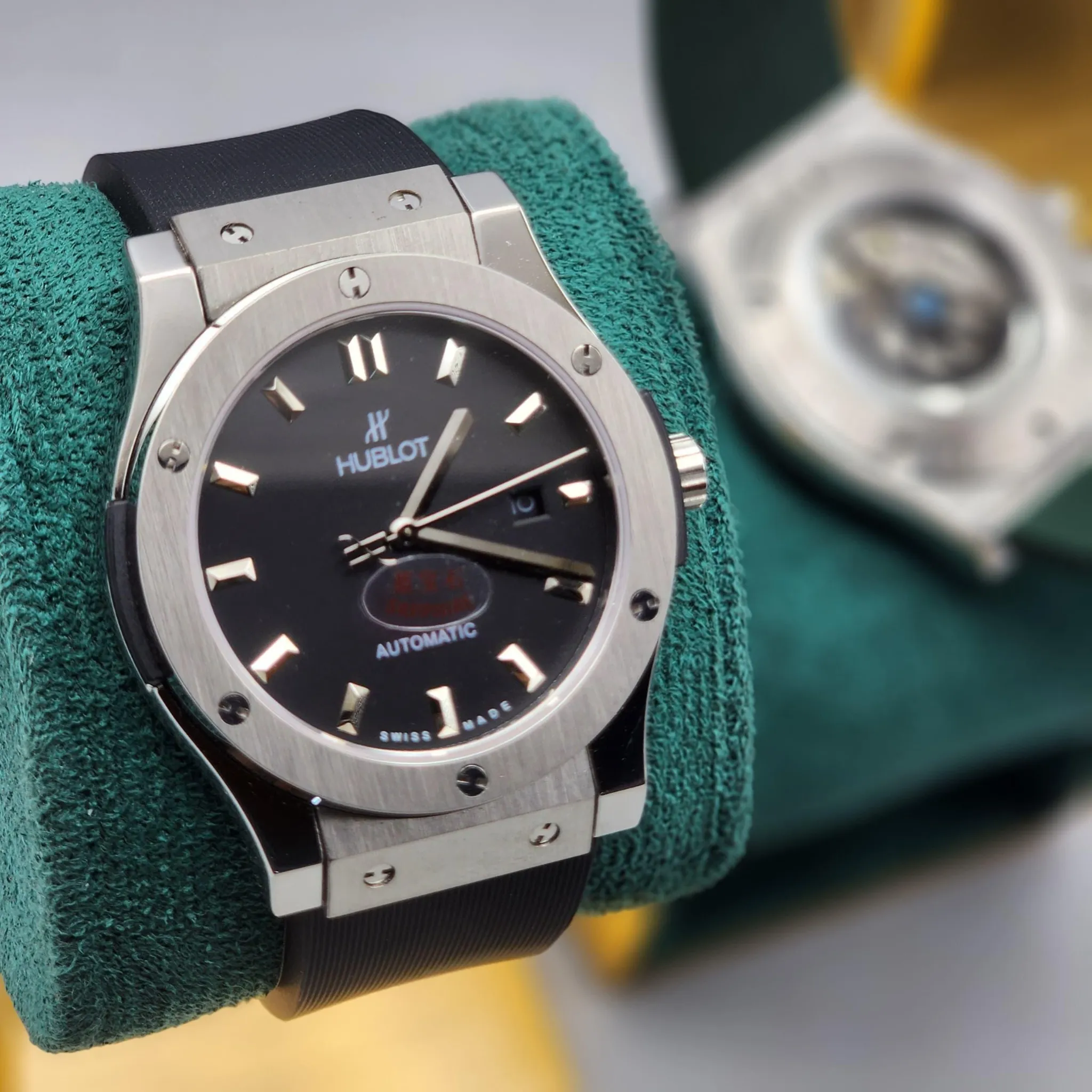 Hublot Classic Black Dial Automatic Watch